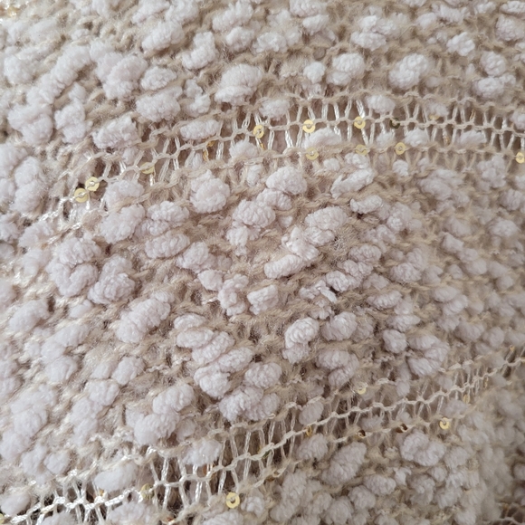 Suzanne Grae knit beige sweater S - Picture 4 of 6